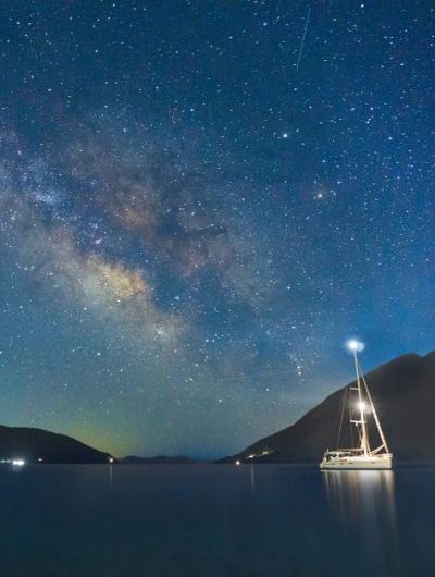海洋星空之夜